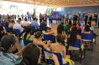 Lançamento do Educart ocorreu no Jorjão e unidades da REME passam a contar com diversas atividades no contraturno. Foto: A. Frota