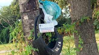 Em Três Lagoas, armadilhas para o Aedes aegypti são usadas como lixeiras