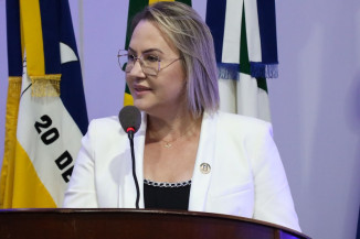 Vereadora Liandra da Saúde (PSDB) ressaltou a importância do parque para os douradenses (Foto: Valdenir Rodrigues/CMD)