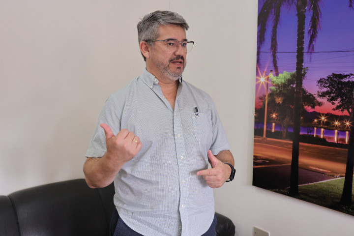 Diretor-presidente do Imam, Fabio Luis da Silva cita que Prêmio Marco Verde incentiva uma cidade consciente e conectada com a preservação dos recursos naturais. Crédito: A. Frota