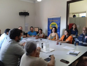 Equipe debate Conferência com foco em fortalecer direitos e construir propostas que garantam melhores condições de trabalho e saúde para todas e todos. Foto: Divulgação