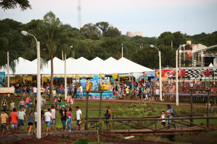 Evento deve receber milhares de pessoas durante os quatro dias com atrações para todas as idades- Crédito: Assecom/Arquivo