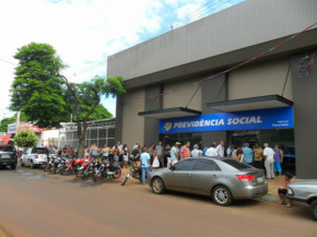 Fachada do INSS em Dourados - Foto: Arquivo
