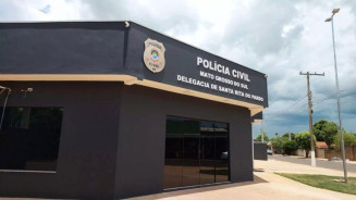 Delegacia de Polícia de Santa Rita do Pardo. (Reprodução, Cenário MS)