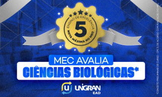 Nota 5 no MEC evidencia compromisso da Unigran EaD com a educação superior
