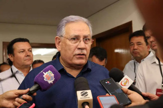 Estevão Petrallas foi eleito presidente da Federação de Futebol de MS. (Foto: Osmar Veiga/Campo Grande News)