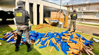 Polícia apreende 1,3 tonelada de maconha transportadas em câmeras frias