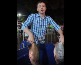 Essa é a terceira edição da Feira do Peixe idealizada pelo prefeito Lucas Foroni