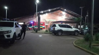 Fachada do Hospital Municipal de Pedro Juan Caballero, onde a morte foi confirmada. (Foto: Marcelo Candia/Última Hora)