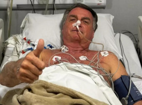 Bolsonato segue internado após cirurgia intestinal - Foto: Redes Sociais/Bolsonaro