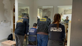A ação visa desarticular uma organização criminosa especializada em fraude fiscal estruturada e lavagem de dinheiro. - Foto: PCMS