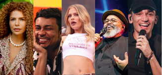 Vanessa da Mata, Xamã, Luiza Sonza, jorge Aragão e João Gomes serão alguns dos artistas que estarão presentes no festival  - Foto: Montagem