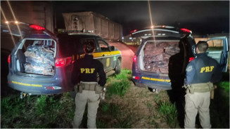 Droga foi apreendida em duas ocorrências distintas - Foto: PRF