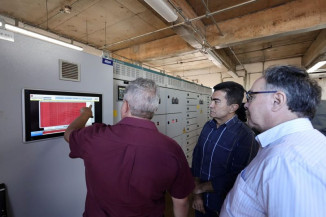 Sala com geradores de energia do aeroporto de Dourados está concluída - Fotos: A. Frota