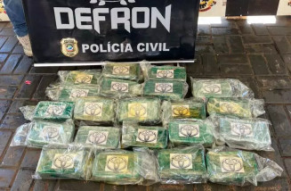 Polícia encontra mais R$ 1,2 milhão em cocaína escondida em caminhonete