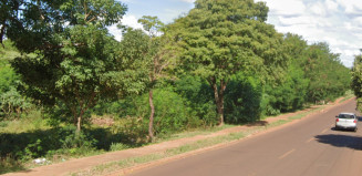 Rua Vereador Aguiar de Souza passa por região de área de preservação, imediações do córrego Paragem - Foto: Reprodução/Google Maps