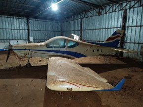 Aeronave apreendida na operação - Foto: PF