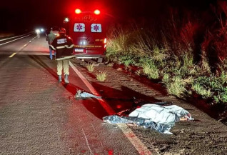 Ciclista morre atropelado por veículo que fugiu sem prestar socorro na MS-134