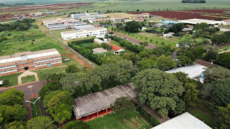 Vista aérea parcial da UFGD unidade II - Foto: UFGD