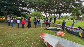 Atividades foram desenvolvidas no parque Rego D'água, sede do grupo Gemar - Fotos: Flávio Verão
