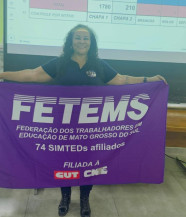 Deumeires é a primeira mulher negra a presidir a Fetems