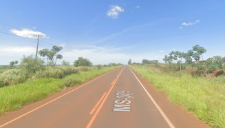 Acidente ocorreu entre Dourados e laguna Carapã - Foto: Google Maps