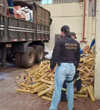 PF incinera 30 toneladas de drogas em Dourados