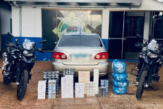 PM apreende carga de perfumes contrabandeados entre Dourados e Laguna