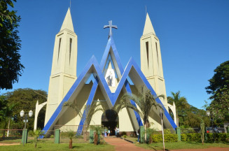 Paróquia Nossa Senhora do Carmo, na Vila São Braz, em Dourados - Foto: Estanislau Sanábria