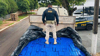 PRF apreende 3,5 toneladas de maconha no sul de MS