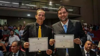 Prefeito Leandro Ferreira Luiz Fedossi  e  vice Arion Aislan podem perder mandato - Foto: Redes Sociais