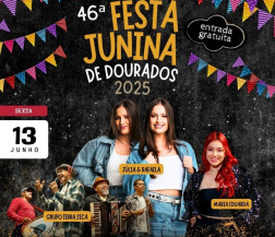 Festa Junina começa hoje com shows de Maria Eduarda, Terra Seca e Julia & Rafaela