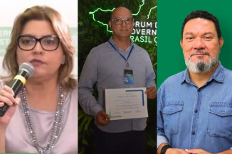 Crhistinne Maymone, Marcos Espíndola e Ricardo Senna, do Governo do MS, estão em Israel