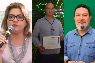 Crhistinne Maymone, Marcos Espíndola e Ricardo Senna, do Governo do MS, estão em Israel