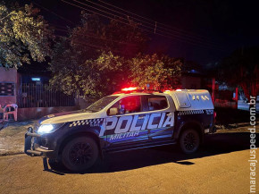 Crime ocorreu na noite desta sexta-feira na residência do casal - Foto: Maracaju Speed