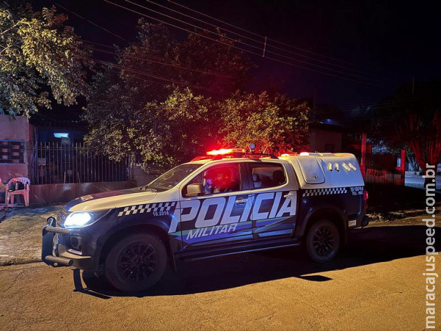 Crime ocorreu na noite desta sexta-feira na residência do casal - Foto: Maracaju Speed