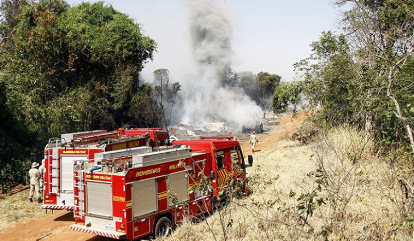 O Pantanal foi o bioma com o maior crescimento proporcional de áreas queimadas em 2024 Foto: Corpo de Bombeiros