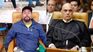 Moraes vota para condenar homem que sentou em sua cadeira a 17 anos de prisão pelos atos golpistas de 8 de janeiro