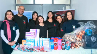 Alunos da UCP realizam doações ao setor de oncologia do HR de Pedro Juan