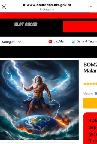 Assim que site saiu do ar exibia imagem de jogo - Foto: Reprodução