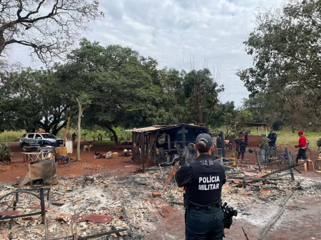 Após o ataque, o autor fugiu, mas foi localizado pela Polícia Militar com apoio de lideranças indígenas - Foto: PMMS