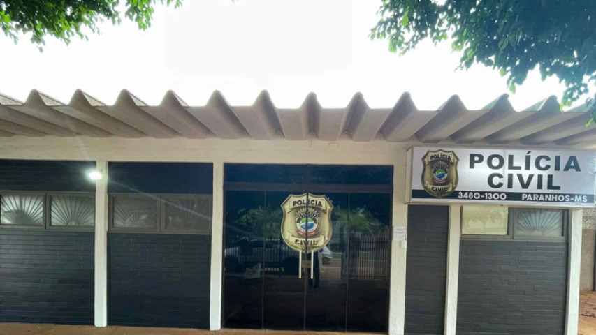 Homicídio é investigado pela Polícia Civil de Paranhos. (Foto: Divulgação, PCMS)