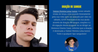 Entregador atacado por pitbulls perde orelha e rompe artéria; família pede doações de sangue