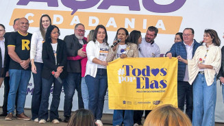 TCE-MS participa da Ação Cidadania #TodosPorElas pelo Fim do Feminicídio com ações voltadas à saúde e à educação cidadã