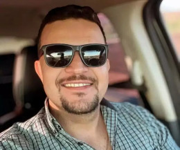 Rafael estava fazendo churrasco com amigo quando caiu no rio (Foto: Reprodução)