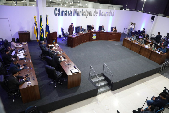 Vereadores aprovam 8 projetos em 25ª sessão ordinária de 2025. (Foto: F.Grott)