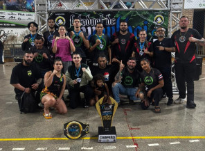 FFT conquista 59 medalhas e é eleita a melhor equipe de Muaythai do MS pela quinta vez