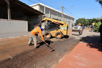 A obra segue o novo padrão de qualidade adotado pela atual gestão, com garantia de maior durabilidade e segurança- Fotos: A. Frota