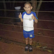 Adryan, em foto publicada pelos pais nas redes sociais. (Foto: Arquivo pessoal)
