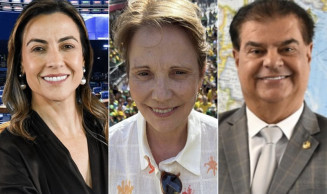Senadores Soraya, Tereza Cristina e Nelsinho Trad